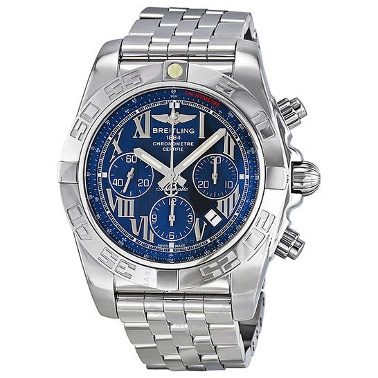 Breitling, Chronomat 44 Automatic Chronograph Blue Dial Men's Watch