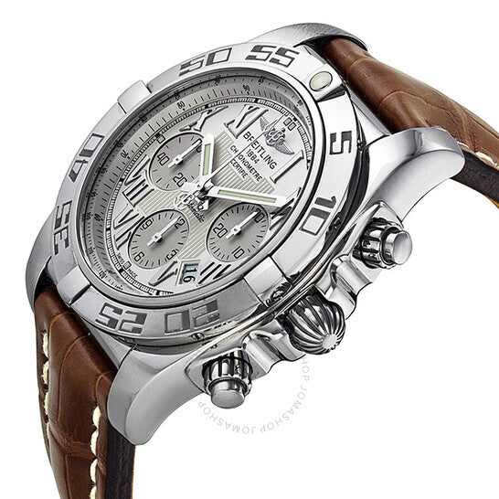 Breitling, Chronomat 44 Automatic Silver Dial Men's Watch BRLT