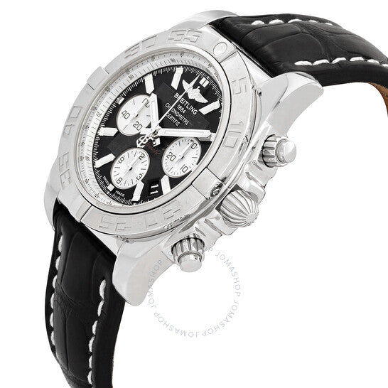 Breitling, Chronomat 44 Black Dial Stainless Steel Men's Watch