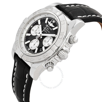 Breitling, Chronomat 44 Black Dial Stainless Steel Men's Watch