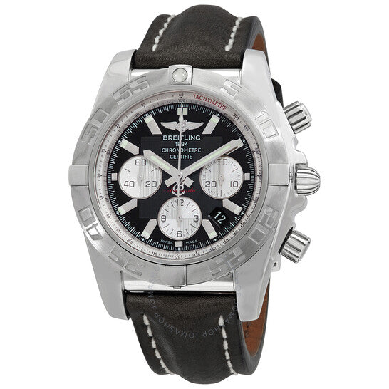 Breitling, Chronomat 44 Chronograph Automatic Black Dial Men's Watch