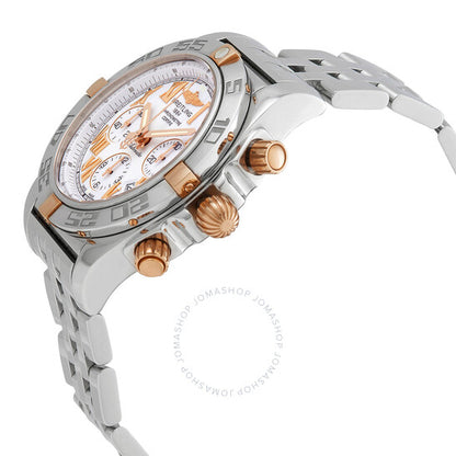 Breitling, Chronomat 44 Chronograph Automatic White Dial Men's Watch
