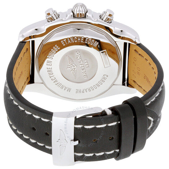 Breitling, Chronomat 44 Dial Black Leather Men's Watch AB011011-Q575BKLT
