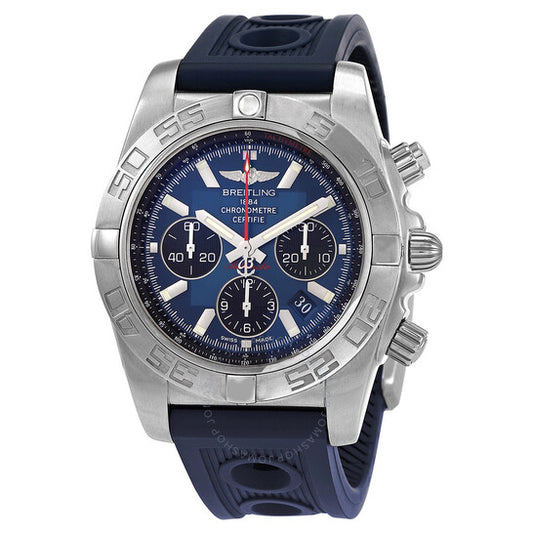 Breitling, Chronomat 44 Flying Fish Chronograph Automatic Chronometer Blue Dial Men's Watch