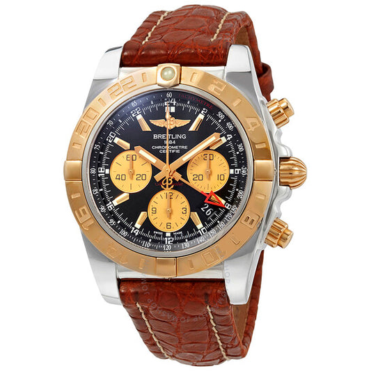 Breitling, Chronomat 44 GMT Automatic Black Dial Men's Watch CB042012/BB86-739P