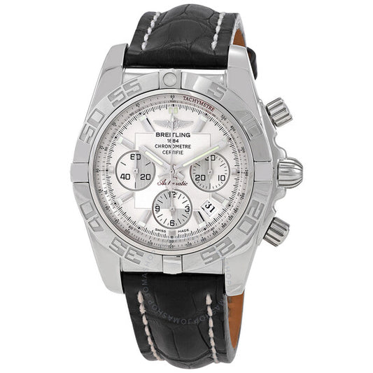 Breitling, Chronomat 44 Sierra Silver Dial Stainless Steel Men's Watch