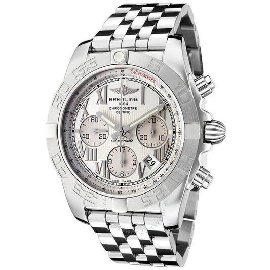 Breitling, Chronomat 44 Silver Dial Stainless Steel Automatic Men's Watch