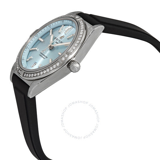 Breitling, Chronomat Automatic Diamond Ice Blue Dial Ladies Watch