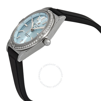 Breitling, Chronomat Automatic Diamond Ice Blue Dial Ladies Watch
