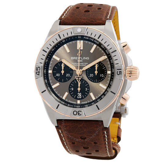 Breitling, Chronomat B01 42 Triumph Chronograph Automatic Grey Dial Men's Watch