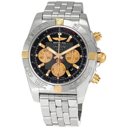 Breitling, Chronomat B01 Black Dial Chronograph Men's Watch IB011012-B968SS