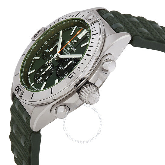 Breitling, Chronomat B01 Chronograph Automatic Green Dial Men's Watch