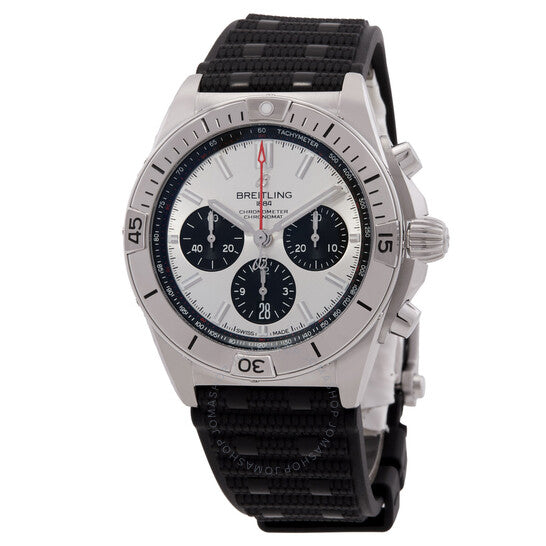 Breitling, Chronomat B01 Chronograph Automatic Silver Dial Men's Watch
