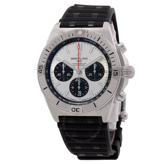 Breitling, Chronomat B01 Chronograph Automatic Silver Dial Men's Watch