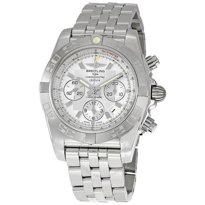 Breitling, Chronomat B01 Silver Dial Chronograph Men's Watch