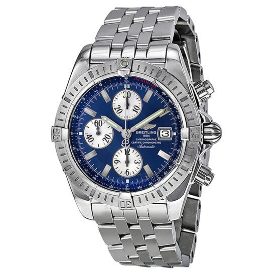 Breitling, Chronomat Blue Dial Stainless Steel Men's Watch A1335611-C647SS