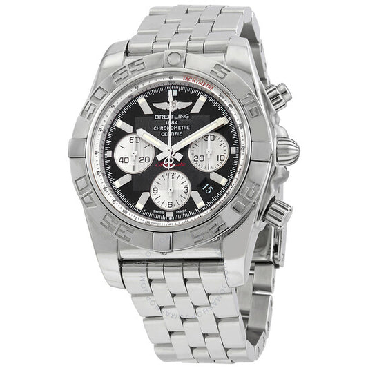 Breitling, Chronomat Chronograph Automatic Black Dial Men's Watch