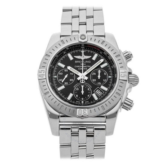 Breitling, Chronomat Chronograph Automatic Black Dial Men's Watch