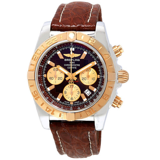 Breitling, Chronomat Chronograph Automatic Brown Dial Men's Watch