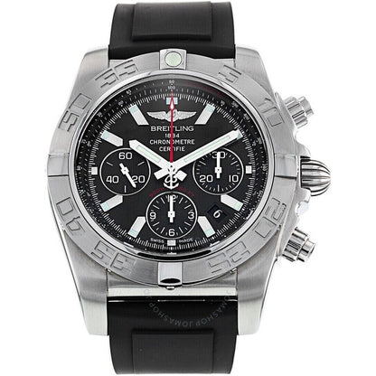 Breitling, Chronomat Chronograph Automatic Chronometer Black Dial Men's Watch