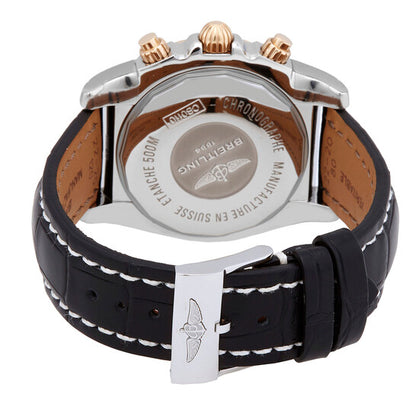Breitling, Chronomat Chronograph Automatic Chronometer Black Dial Men's Watch