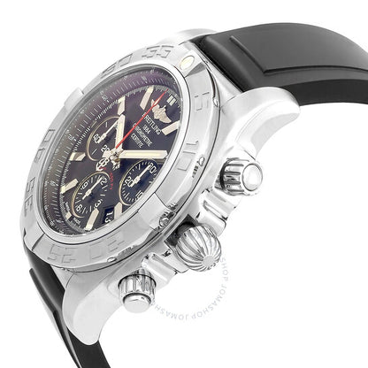 Breitling, Chronomat Chronograph Automatic Chronometer Blue Dial Men's Watch