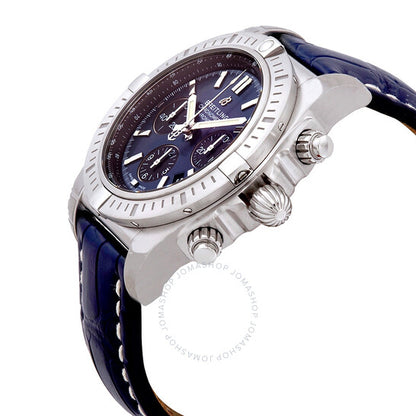 Breitling, Chronomat Chronograph Automatic Chronometer Blue Dial Men's Watch