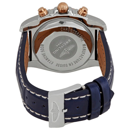 Breitling, Chronomat Chronograph Automatic Chronometer Blue Dial Men's Watch