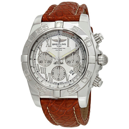 Breitling, Chronomat Chronograph Automatic Silver Dial Men's Watch