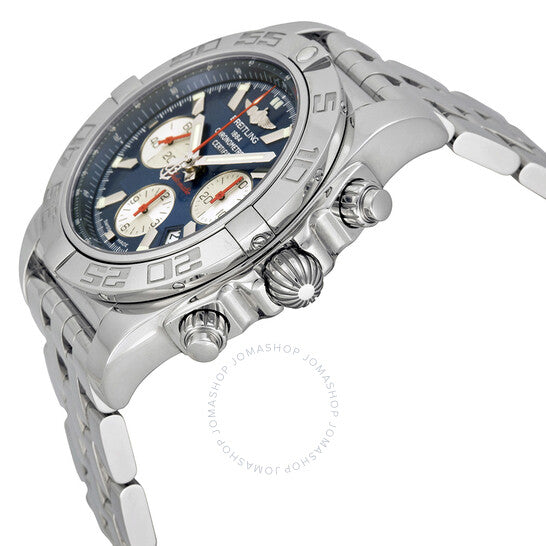 Breitling, Chronomat Chronograph Blue Dial Stainless Steel Men's Watch