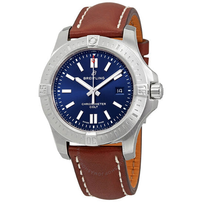 Breitling, Chronomat Colt Automatic Chronometer Blue Dial Men's Watch