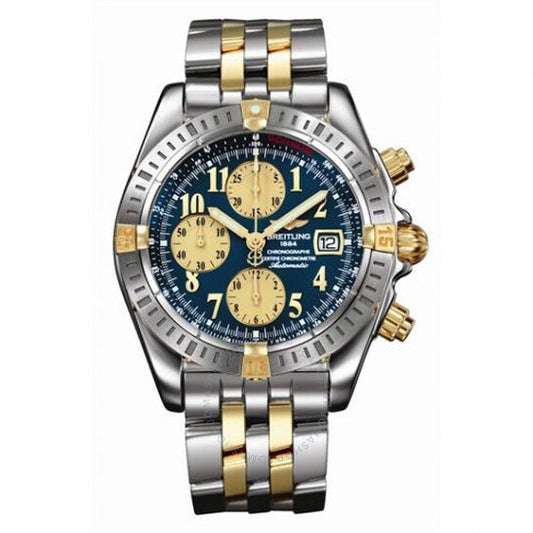 Breitling, Chronomat Evolution Chronograph Automatic Chronometer Blue Dial Men's Watch B1335611/C648