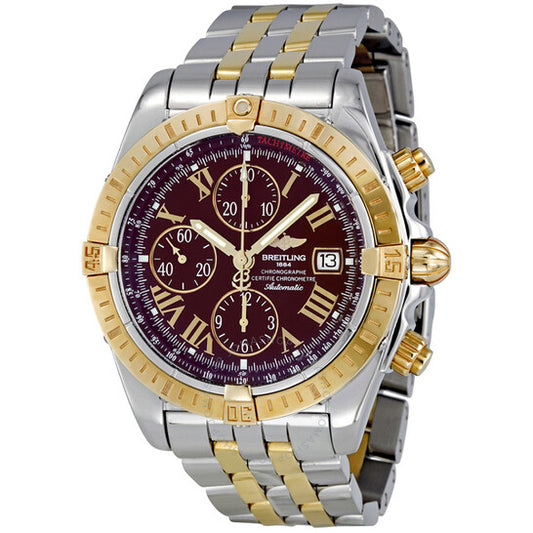 Breitling, Chronomat Evolution Steel and Gold Men's Watch C1335611-K515TT