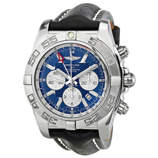 Breitling, Chronomat GMT Automatic Chronograph Blue Dial Men's Watch AB041012-C834BKLT