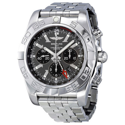 Breitling, Chronomat GMT Automatic Grey Dial Men's Watch AB041012-F556SS