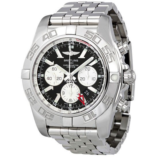 Breitling, Chronomat GMT Black Dial Chronograph Automatic Men's Watch