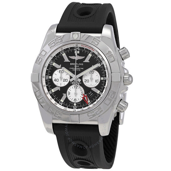 Breitling, Chronomat GMT Black Dial Stainless Steel Men's Watch