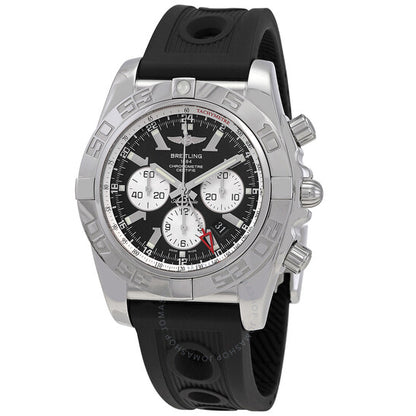 Breitling, Chronomat GMT Black Dial Stainless Steel Men's Watch