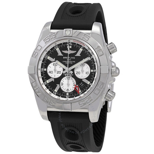 Breitling, Chronomat GMT Black Dial Stainless Steel Men's Watch