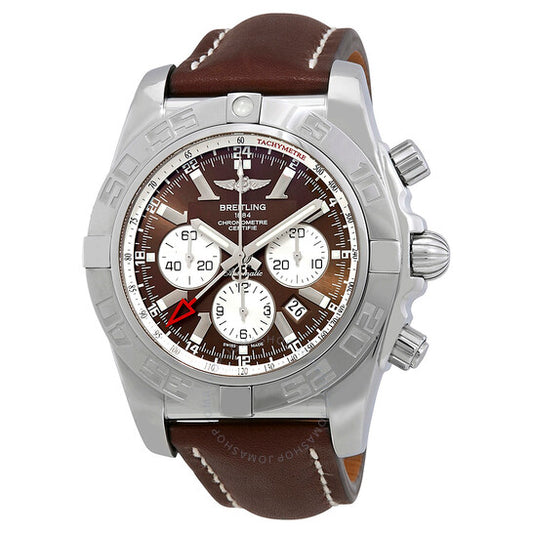 Breitling, Chronomat GMT Chronograph Automatic Brown Dial Men's Watch AB041012/Q586-757P