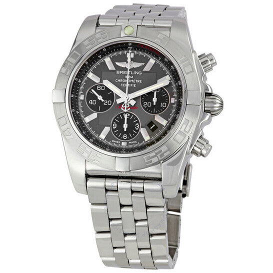 Breitling, Chronomat Grey Dial Men's Watch SS
