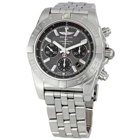 Breitling, Chronomat Grey Dial Men's Watch SS