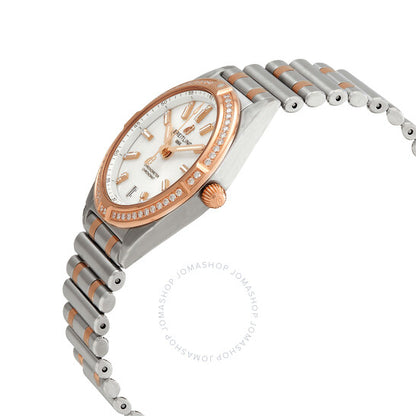 Breitling, Chronomat Quartz Chronometer Diamond White Dial Ladies Watch