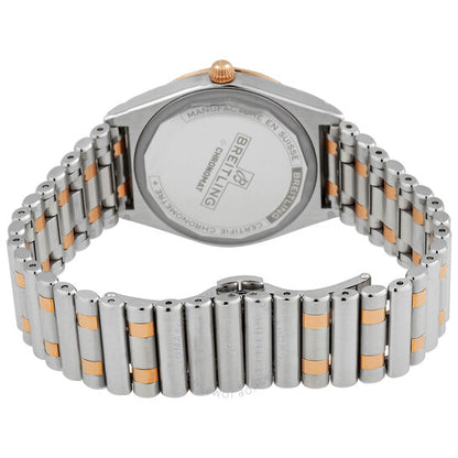 Breitling, Chronomat Quartz Chronometer Diamond White Dial Ladies Watch