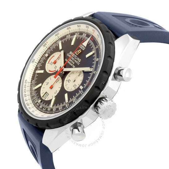 Breitling, Chronomatic-49 Chronograph Automatic Chronometer Blue Dial Men's Watch