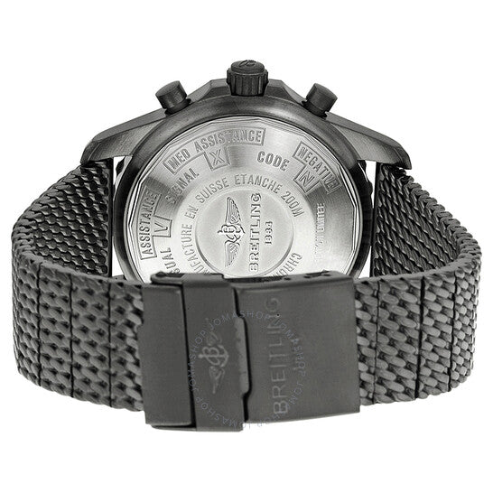 Breitling, Chronospace Black Dial Automatic Men's Watch M2336022-BC17SS