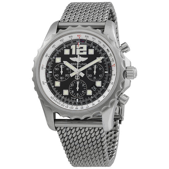 Breitling, Chronospace Chronograph Automatic Black Dial Men's Watch