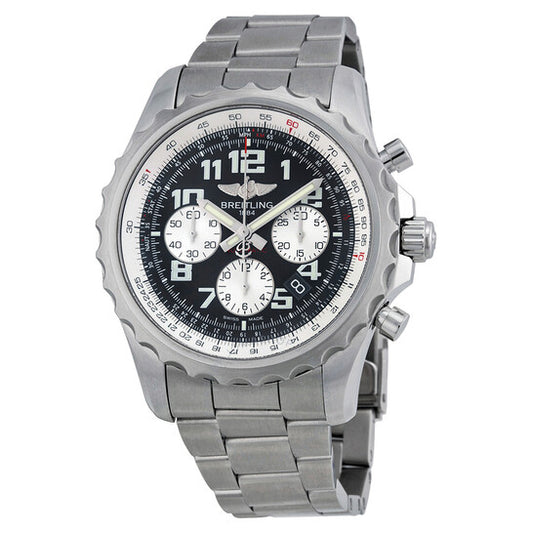 Breitling, Chronospace Chronograph Automatic Black Dial Men's Watch A2336035-BB97SS