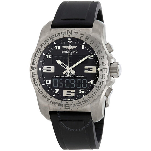 Breitling, Cockpit B50 Alarm Chronograph Black Dial Men's Watch EB501022/BD40BKPD