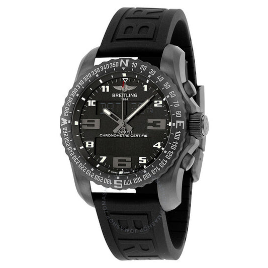 Breitling, Cockpit B50 Titanium Analog-Digital Men's Watch VB501022-BD41BKPD3
